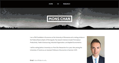 Desktop Screenshot of monschan.com